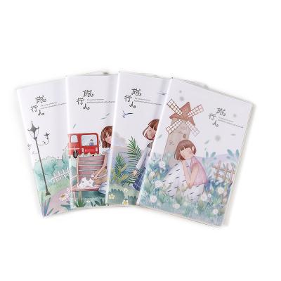 China Custom PVC Coating Cute Soft Notebook Gift 2022 Notebook Students Diary Planner Notebook for sale