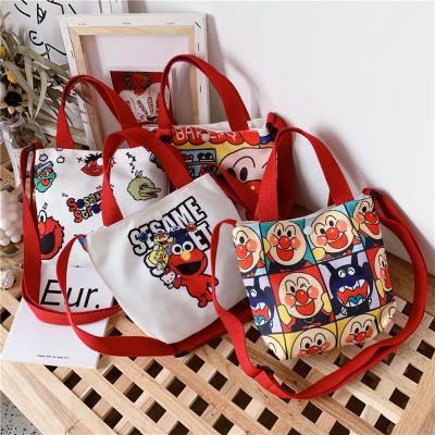 China 2022 New Women's Body Bag Instagram Cross Shoulder Bags Superman One Shoulder Carry Cartoon Small Bag Cute Cloth Kids for sale