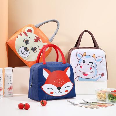 China Lovely cute cartoon bento bag hot rice bag cartoon lunch box bag for sale