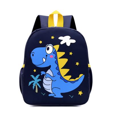 China 3-6 Years Small Backpacks Waterproof Cute Dinosaur Cartoon Kindergarten Backpack Breathable Portable Zoo For Children for sale