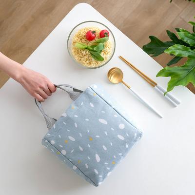 China The other lunch box bag day snow pack mouth heat insulation bag warm hand carry male and female students with lunch bag for sale