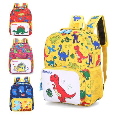 China Dinosaur waterproof bag for kids kindergarten for aged 3-5 girls and boys backpack printed school bags kids backpack for sale