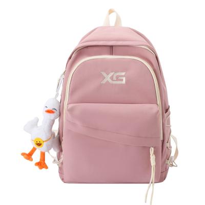 China School Bag Waterproof Female College Students Design Sense Niche Brand CIA Fashionable Junior High School Students Simple Backpack for sale