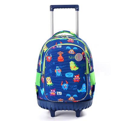 China Other Hot Selling 17 Inch Drawstring Car Drawstring Bag Cartoon Teenage Trolley Bag Stationery Bag For Boys for sale