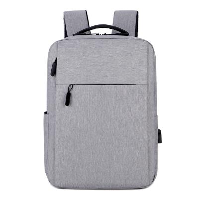 China Custom logo USB rechargeable waterproof business gift multifunctional computer backpack large capacity student backpack for sale