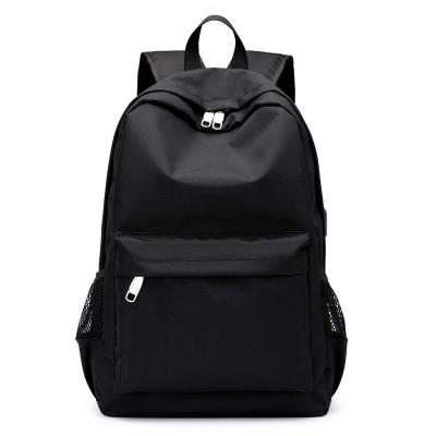 China Anti-theft Men's Leisure Backpack Large Capacity USB Travel Backpack High School Filling Backpack for sale