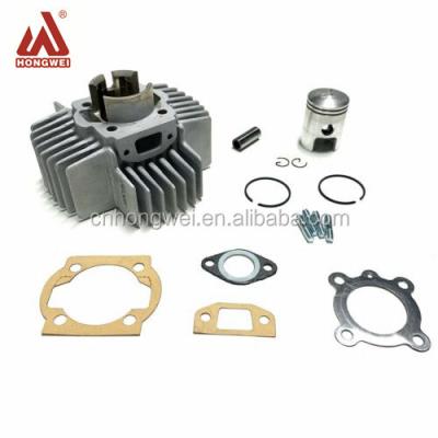 China Maxi 38mm Cout 44mm Puch Motorcycle Air Cooled Cylinder Assy With Piston And Gasket for sale