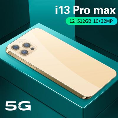 China Dual SIM Card Phone I13 Pro 6.7Inch Dual SIM Mobile Phones Global Version Android10 Deca Max Core 512GB Celular I13 5G Smartphones for sale