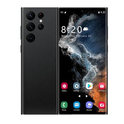 China Dual ROM MTK6889 24MP+48MP Face ID Fingerprint GPS WIFI Cell Phone S22 Utra 5G Smartphone 16GB RAM 512GB SIM Card New 7.2 for sale