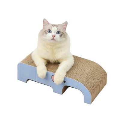 China Large Size Cat Scratcher Toys Shape Of Grinded Paw Pet Toy Durable Cat Scratch Multi Viable Exclusive Panel Design for sale