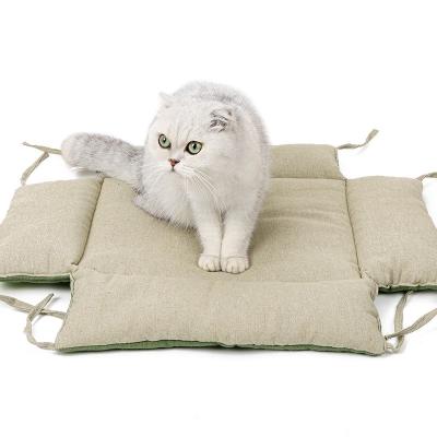 China Manufacturer Breathable Direct Selling Dual Use Double Sided Soft Mat Winter Warm Pet Sleeping Beds Pet Bed Cover Pet Beds for sale