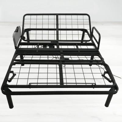 China EUROPEAN attractive electric adjustable bed cast iron cheap design bed steel frame for sale for sale