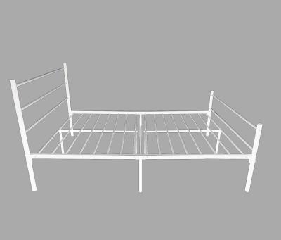 China India Simple Modern White Folding Bed India Beautiful Cheap Metal Bed Color Metal for sale