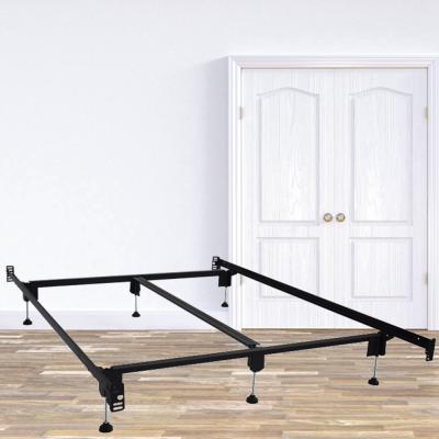 China King Cast Queen Size Metal Bed Frame Foldable Spike Frame Metal Bed Frame for sale