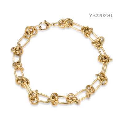 China Brazalete de cadena de oro de industria pesada de marca de pulseras Hip Hop para hombre ODM en venta