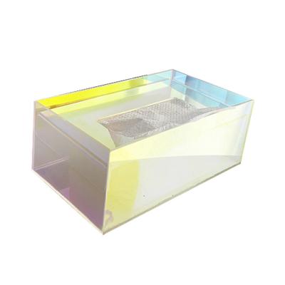 China Home office paper towel storage transient creative office towel stretch plastic daily necessities paper towel acrylic box for sale