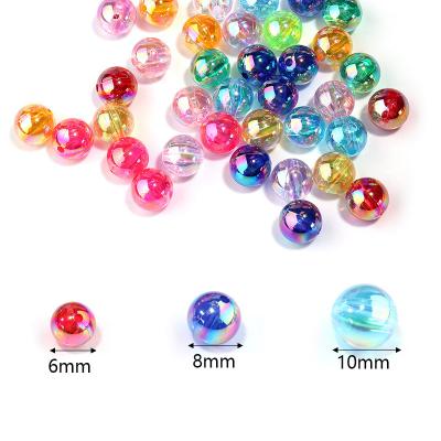 China Wholesale Acrylic Smiley Face Acrylic Beads Loose Plastic Beads For DIY Handmade Jewelry Opens Acrylic Beads 20mm for sale