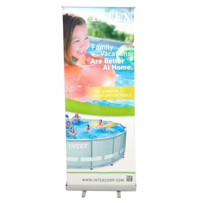 China Outdoor Advertising Board Wind Resistant Sidewalk Sidewalk Sign Poster Stand Display Swing Frame 80*200CM for sale