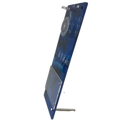 China Floor Type 035A Billboard Billboard Press Conference Display Rack Restaurant Signboard Trade Show Display Rack for sale