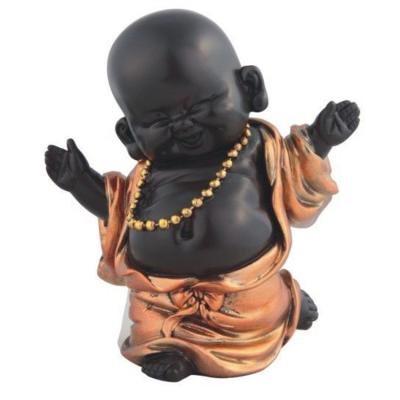 China China Latest Product Art Deco Kid's Smiling Buddha Statue Resin for sale