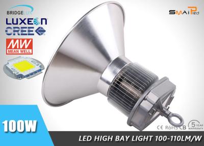 China Bridgelux Industrial LED High Bay Lighting 100W With Aluminum Magnesium Alloy for sale