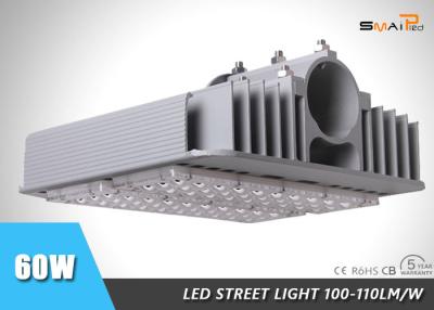 China Module Design 60 Watt Street LED Lights , IP66 Waterproof LED Road Light 50/60Hz for sale