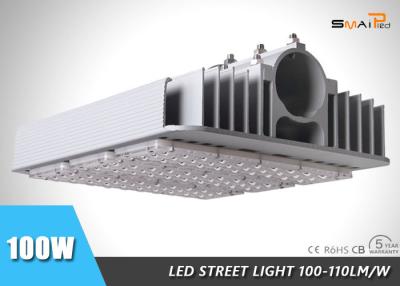 China Altas luces de calle accionadas solares de Bridgelux 100W LED del brillo, ROHS en venta