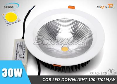 China MAZORCA fresca interior Downlight 30W de la pulgada LED del blanco 6000K 8 con el CE ROHS en venta