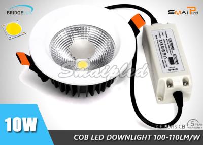 China Surface Mounted / Recessed Round Dimmable LED COB Downlight 10W IP44 for sale