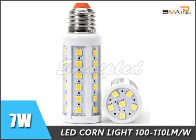 China Eco - Friendly Warm White 3000K 7w LED Corn Bulb E14 95 - 105LM/W for sale