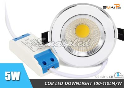 China Dimmable 5w COB LED Ceiling Downlights , Small Surface Mounted LED Downlights for sale