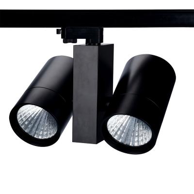 China Factory Modern Supplier Rotatable Led Store Lighting Cob Led Track Spot Light 60W 80W 100W Led Track Light for sale