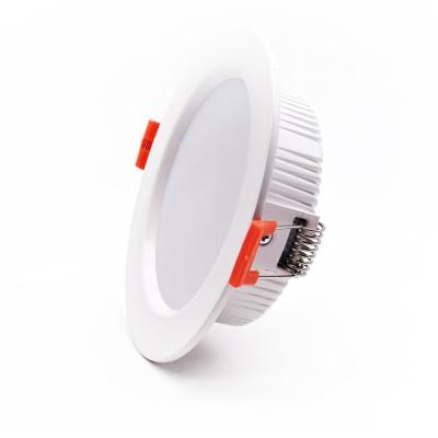 China Indoor ceiling light spotlight recessed 5W 7W 9W dimmable selectable smd led down light led panel light for sale