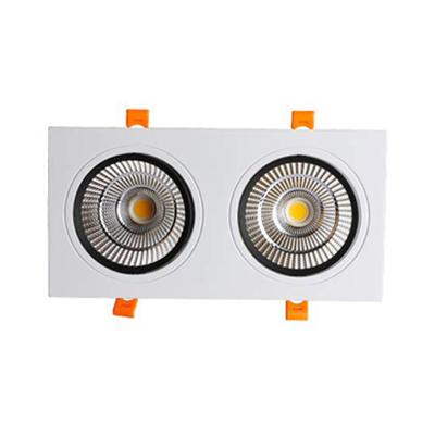 China Adjustable Light Direction Hot Selling PC Led Spotlight 10w Recessed Mount Cob Led Downlight 10w Ceiling Spot Light for sale