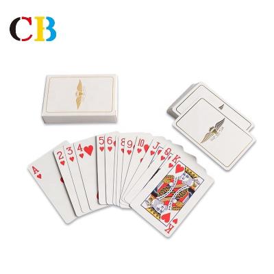 China Custom Made Red Custom Round Corner Playing Card Chrome Playing Cards Custom Flash Card Game for sale