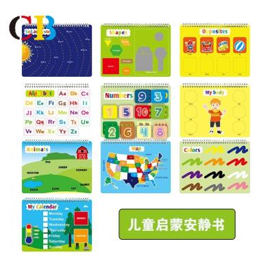 China Eco-friendly custom business book toddler board montessori busy book custom busy book for sale