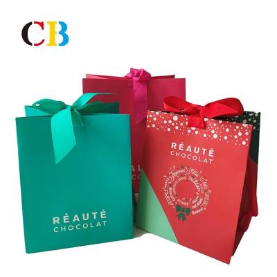 China Recyclable Jewelry Packaging Kraft Paper Shopping Paper Bag with Handle and Design Craft Kraft Paper Gift Bag Custom Paper Gift b for sale