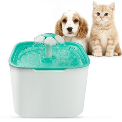 China Automatic Easy To Assemble And Disassemble Smart Led Indicator Light Pet Cat Feeder Bowl Food Water Dispenser for sale