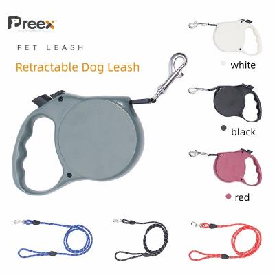 China 1.5m Viable Retractable Dog Leash For Medium And Large Dogs Dog Collar Leash Outdoor Walking Wholesale Nylon Leash for sale