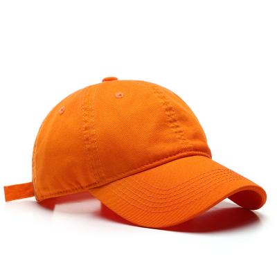 China Wholesale Jiahuimei COMMON Solid Color 6 Panels Sport Hat Embroidey High Grade Custom Logo Label Baseball Cap For Men And Women for sale