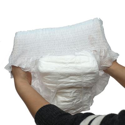 China Plain Weave Bulk Soft Dry Outdoor Disposable Pants Wholesale Type Adult Diaper Pull Up Adult Panty for sale