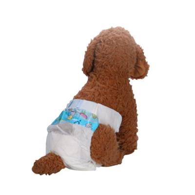 China Viable Wholesale SAP Dog Diapers Soft Disposable Pet Diapers For Dog for sale