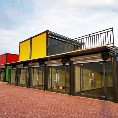 China Modern Hot Sale Hotel Flat Pack New Design Customized Container House Prefab Homes for sale