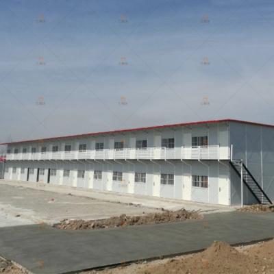 China Real Estate K Sandwich Panel Modern Prefab Temporary House Dormitory Portable Prefab Home for sale