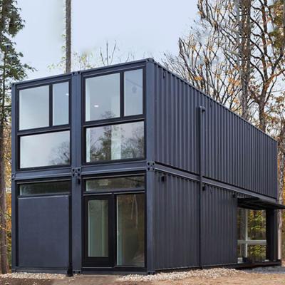 China Cheapest modern prefab modern living container house hotel prefab modular container house for villa for sale