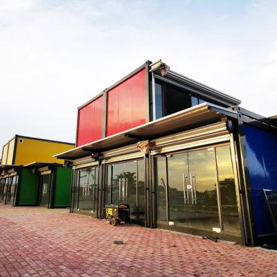 China Modern Design Container Cafe Home Mobile Store Container Restaurant for sale