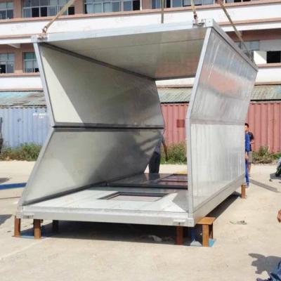 China Modern Foldable Container House Portable Folding Container House For Living Room for sale