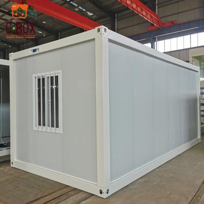 China 2021 Modern Easy Assembled Modular Prefab Detachable Home Cheapest Sandwich Wall Panel Flat Pack Modular Home For Sale for sale