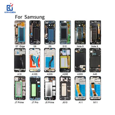 China high brightness & High Saturation Mobile Phone LCD For Samsung All Sreise Mobile Phone Touch Screen Display for sale