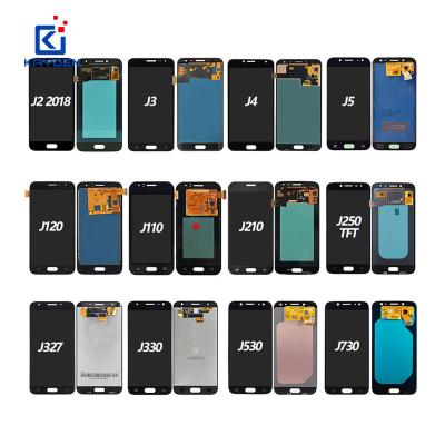 China high brightness & High Saturation Mobile Phone LCDs For Samsung J Pro J1 Ace J4 J5 J530 J5 J6 J7 J7 Series J730 LCD Main Screen Display for sale